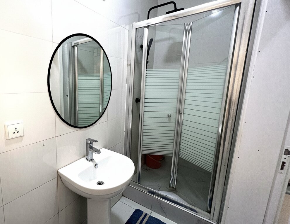 Premium rainfall shower bathroom